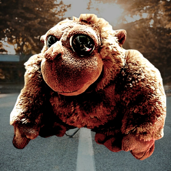 Dan Dee Collector's Choice Brown Monkey "Love Ya" Tattoo Stuffed Animal 10" H - Picture 3 of 13